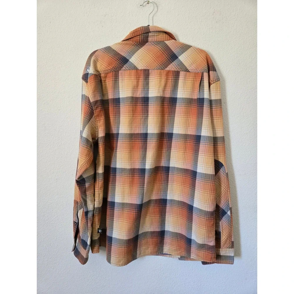 Howler Bros Mens XL Plaid Button Down Shirt Huckberry Harkers Flannel - Picture 4 of 9